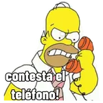 Contesta el teléfono getsticker Stickers for WhatsApp and